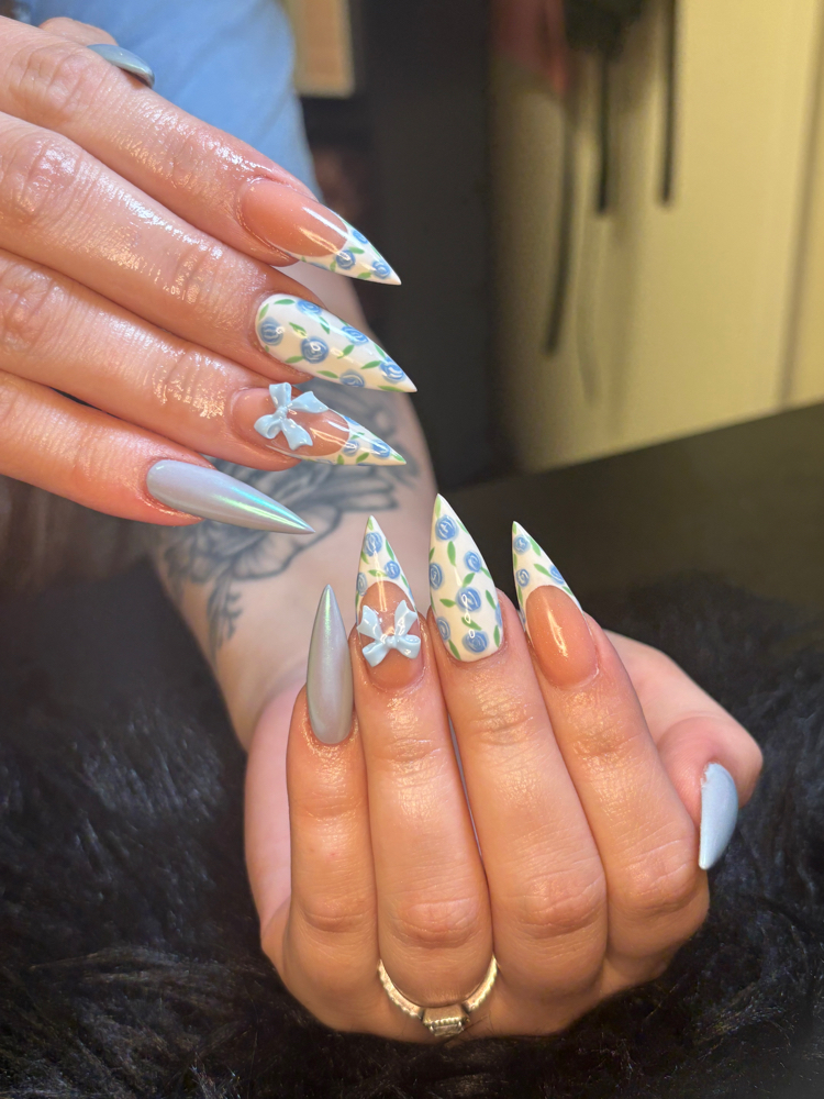 Xtra Long Full Set Acrylics