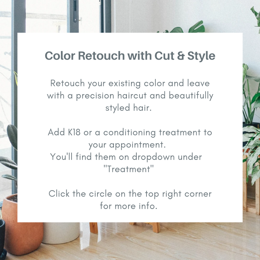 Color Retouch With Cut & Style