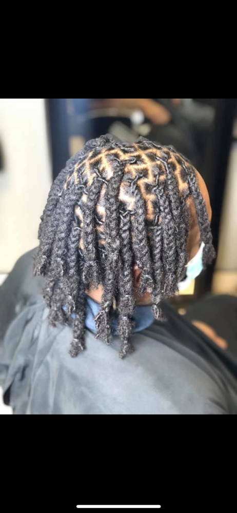 Box Braids On Locs