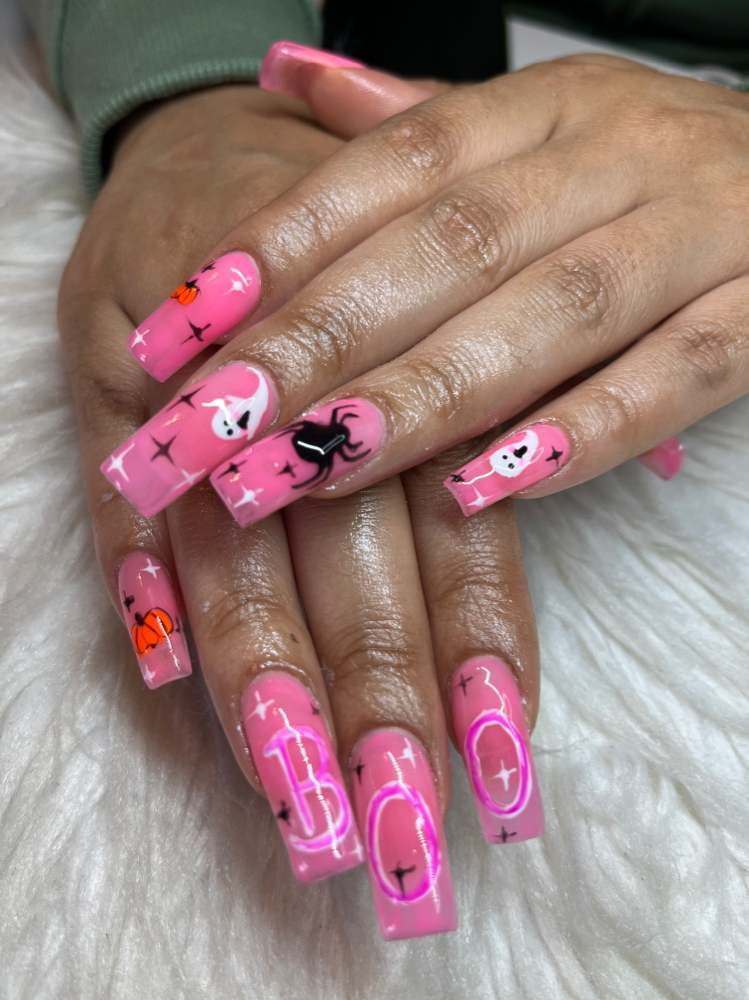 Meduim Acrylic Nail Set