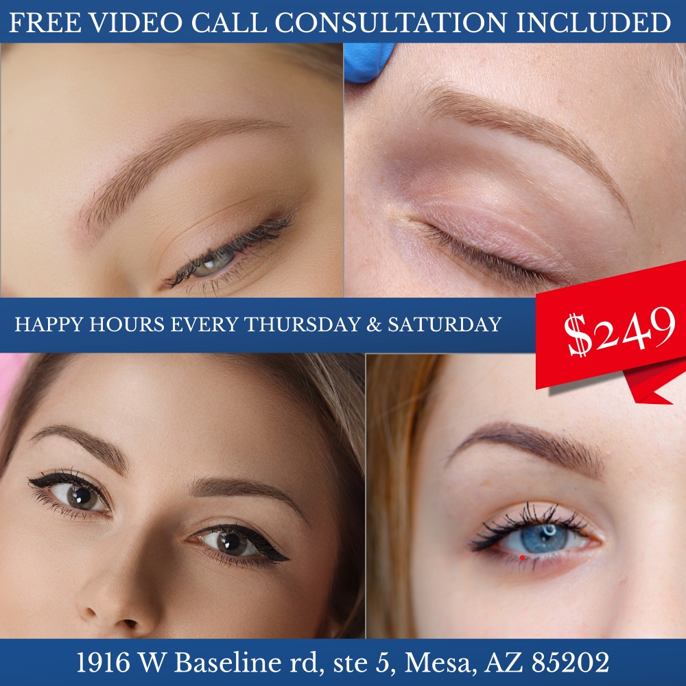 FREE VIDEO CALL  BROWS CONSULT at PERI LASH STUDIOS in Mesa, AZ
