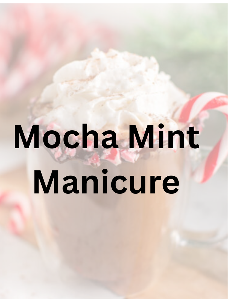 Mocha Mint Manicure