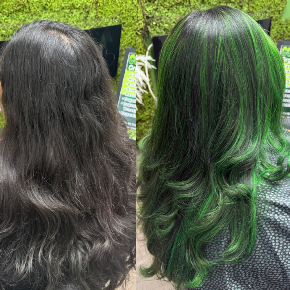 Full Creative Color at Africana Star Salon in Los Angeles, CA
