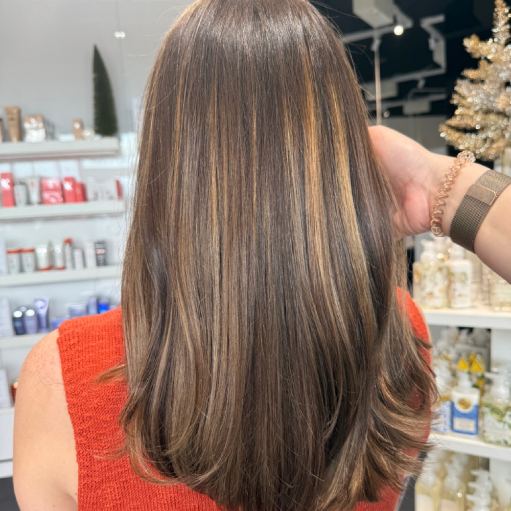 GLAZE + BLOWOUT at Sammistylist Hair in Bryan, TX
