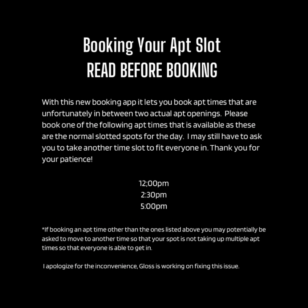 IMPORTANT PLEASE READ ONLY at Beau Monde Lash Loft By Kristi LLC in Monona, WI