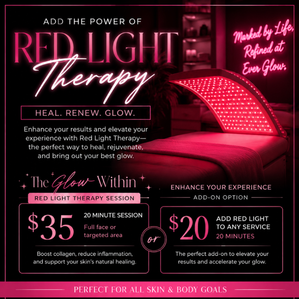 Red Light Therapy: Extra Treatment at Ever Glow Beauty Lounge in Lubbock, TX