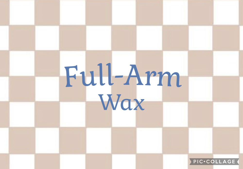 Full Arm Wax