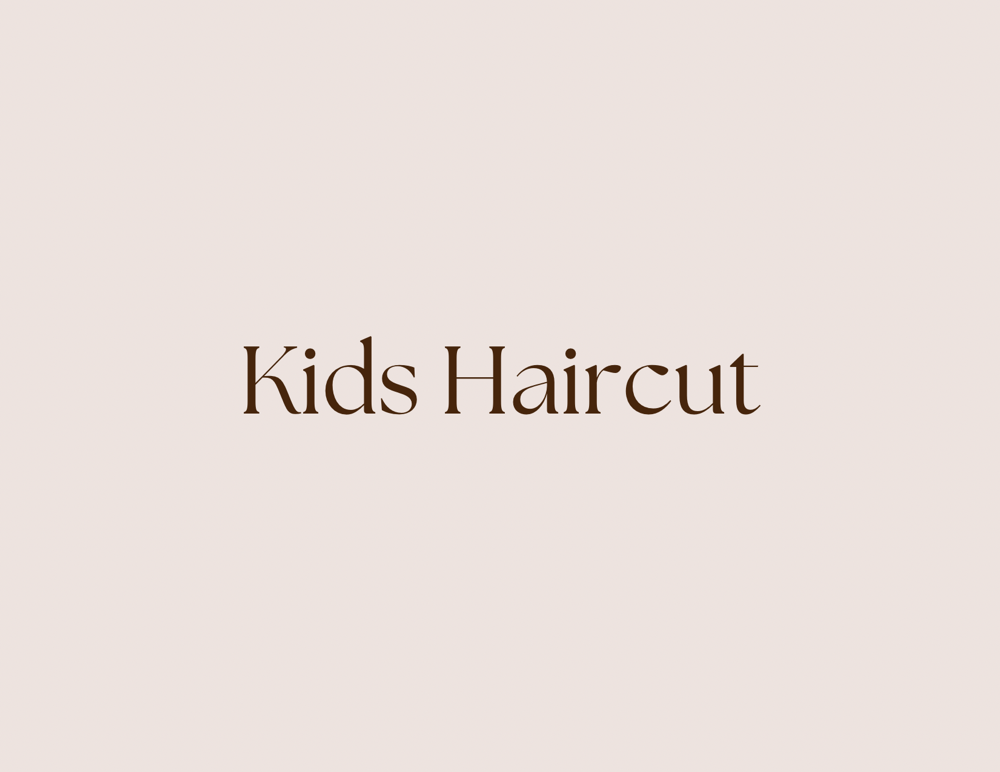 Kids Hair Cut