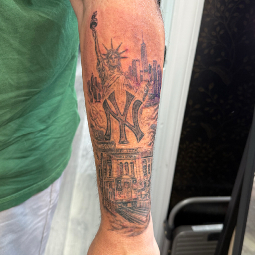 Full Day Session at Knight & Day Tattoo in Brick Township, NJ
