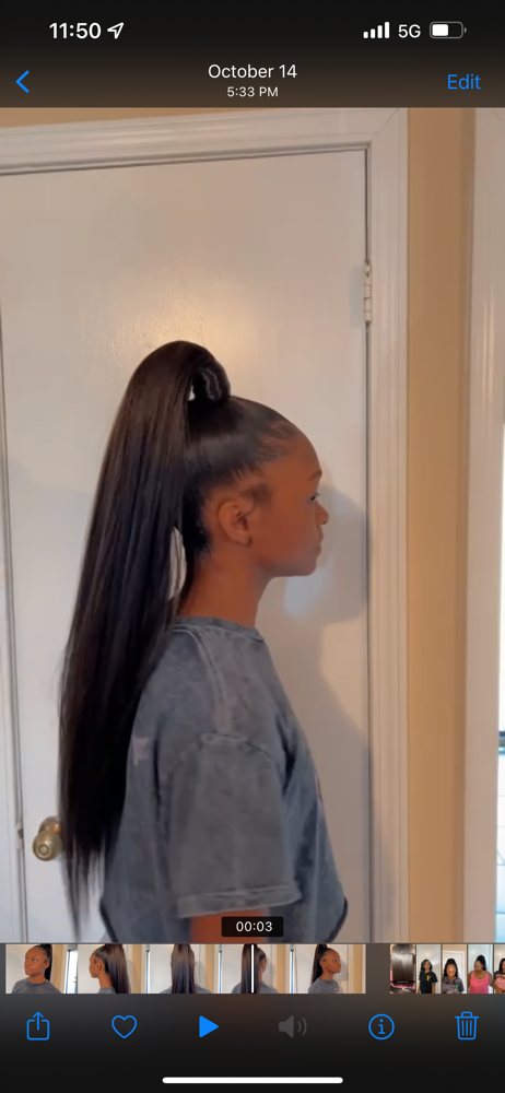 High Ponytail