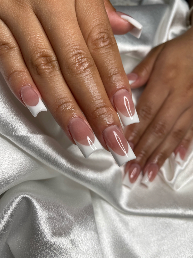 Permanent Acrylic French tip