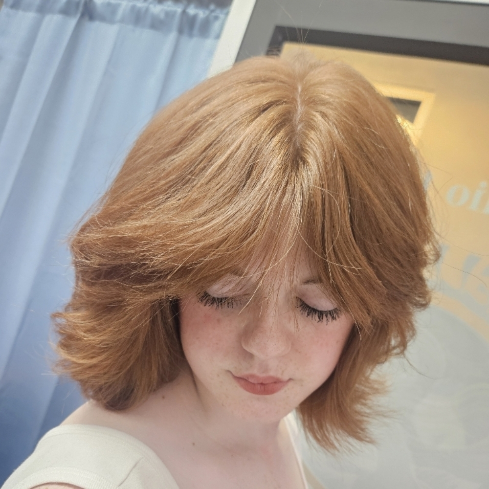 Wash, Blowdry And Style (Short Hair) at Mellow Manor Hair Studio in Moosic, PA