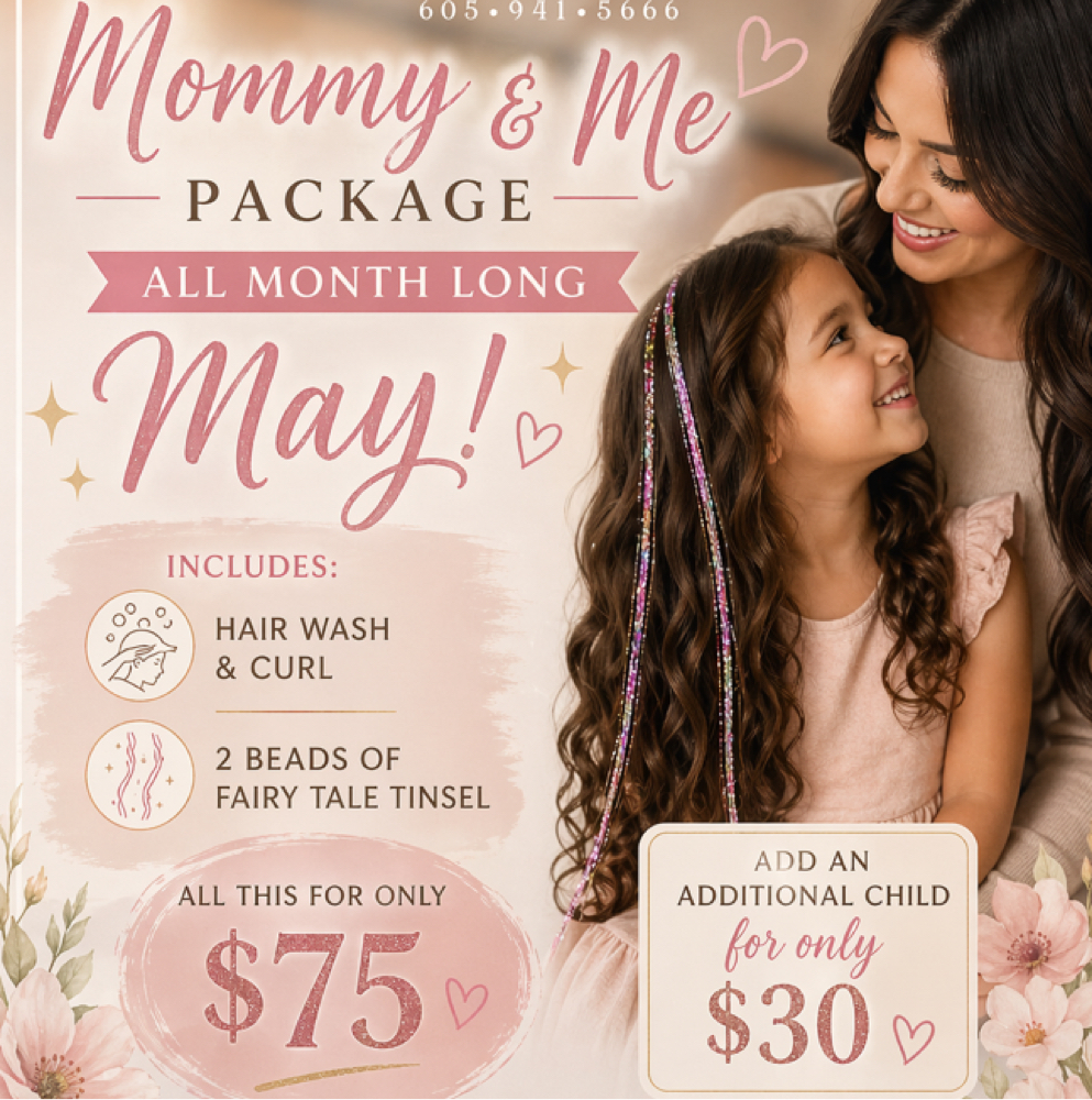 Mommy And Me (additional Child) at Hair By Snooks in Sioux Falls, SD