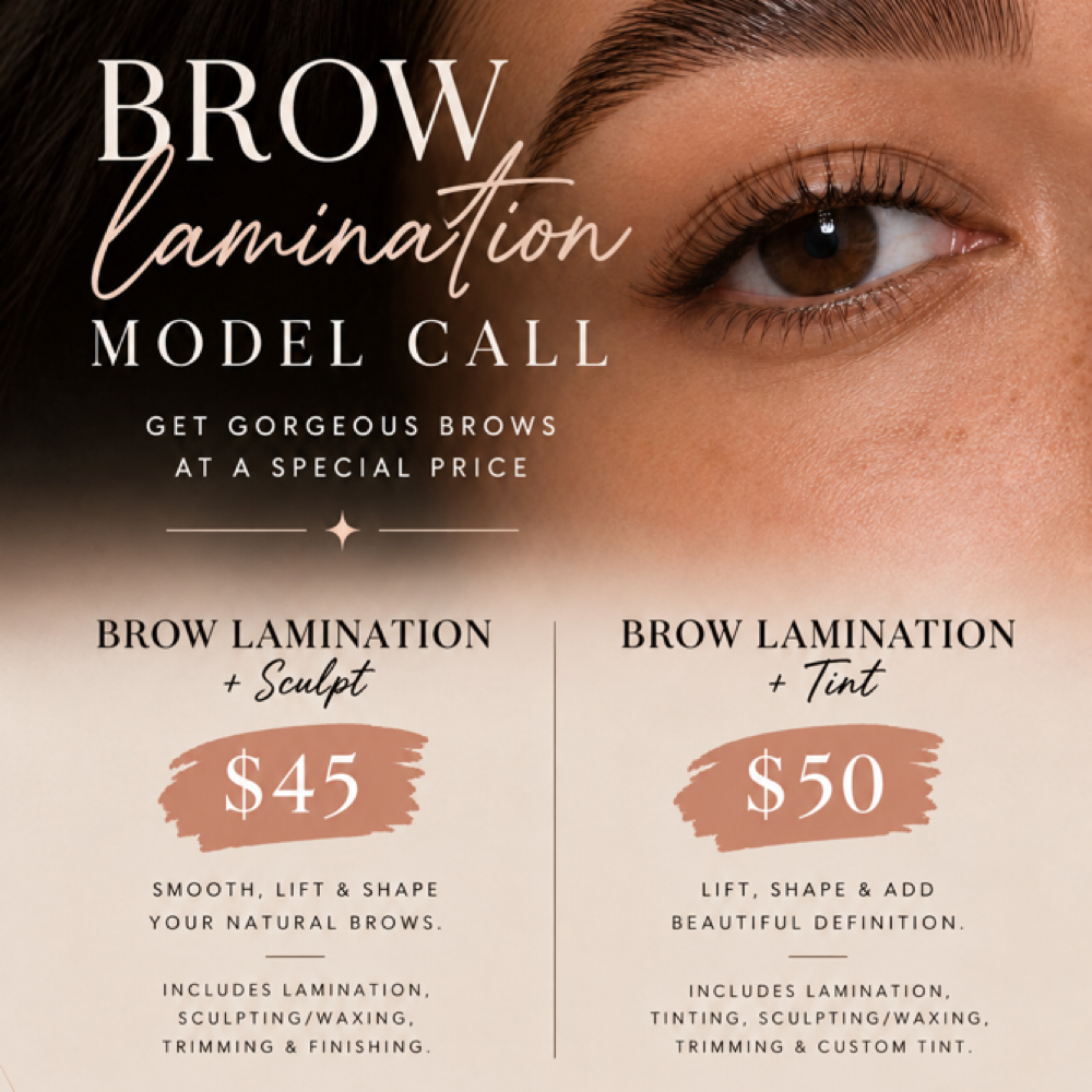 Brow Lami And Sculpt at Orange Moon Body Barr in Hampton, VA