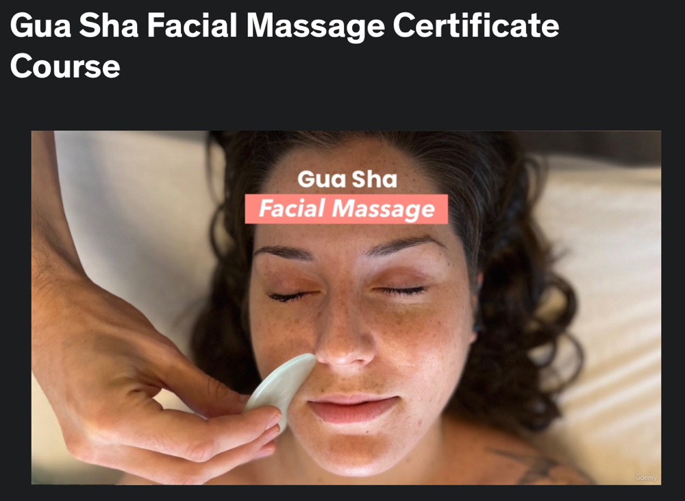 Gua Sha Lymphatic Drainage Massage