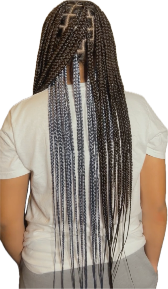Large Knotless / Waist Length