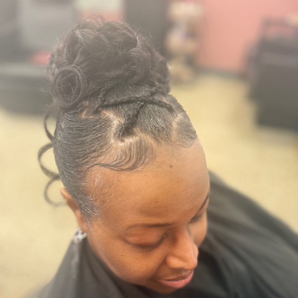 Updo at Danielle@ Hair Therapy in Salisbury, NC