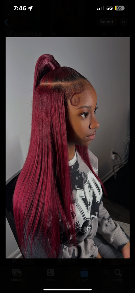 Half Up Half Down