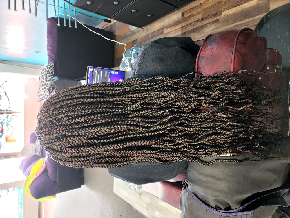 Medium Box Braids