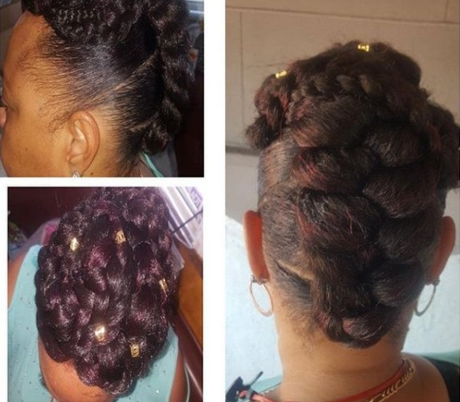 Updo- Molded