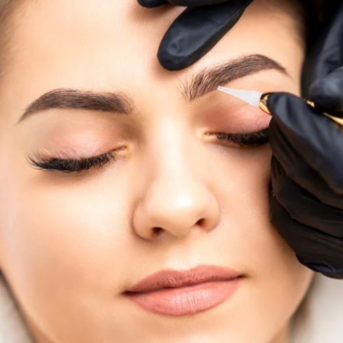 Ombre Brow 1 year T/Up at Sarah Stone Cosmetic Tattoo Clinic in Fontana, CA