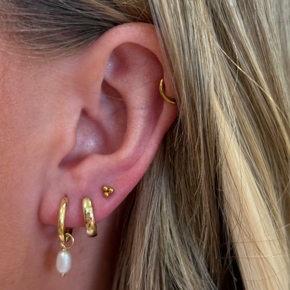 Single Lobe Piercing at Monarch Piercing Studio in Logan, UT