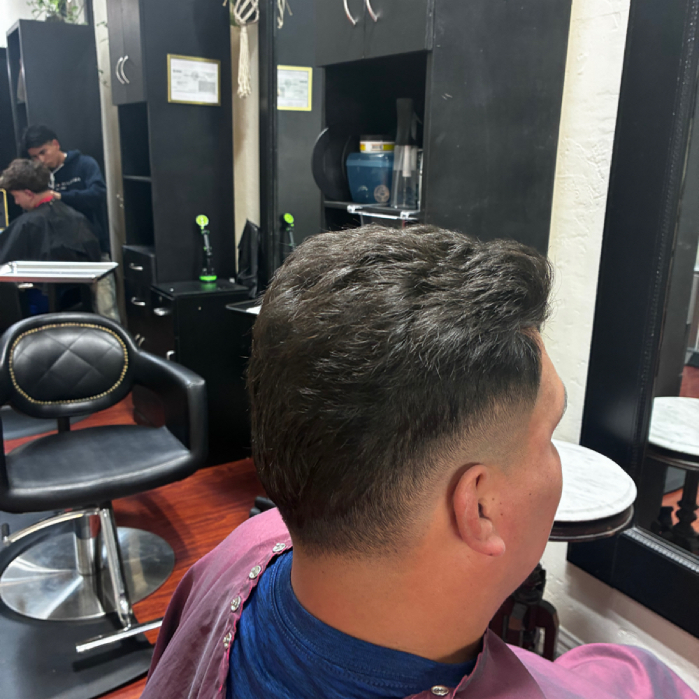 Classic Taper Fade at Hair studio 212 in Salinas, CA