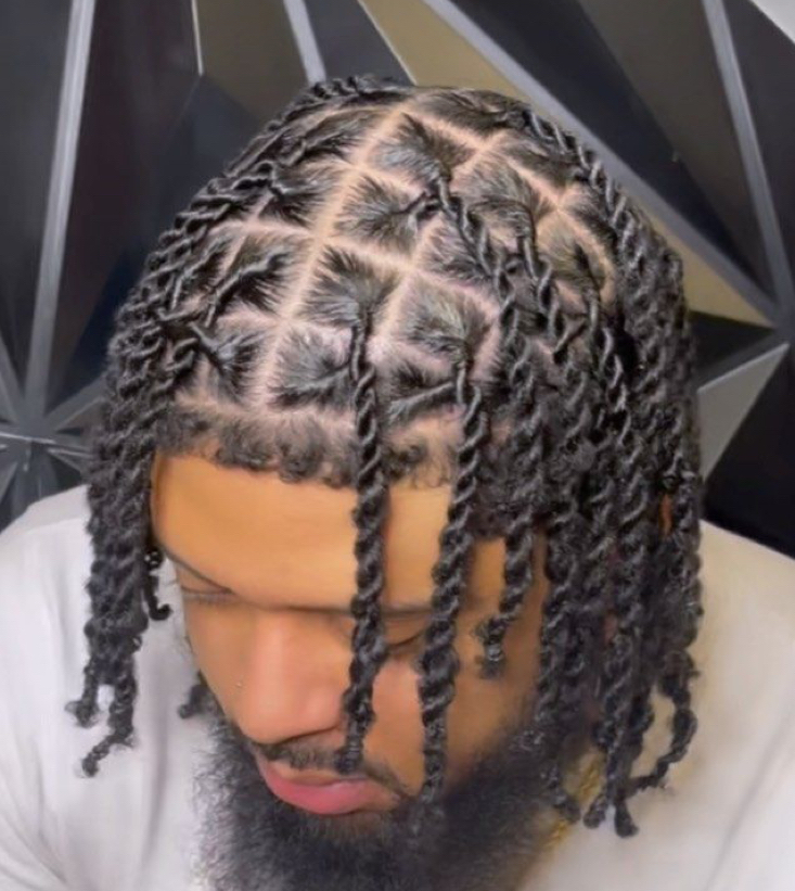 Small Two Strand Twist Natural Hair at To Be Crowned By Nina Lynn in Emmaus, PA