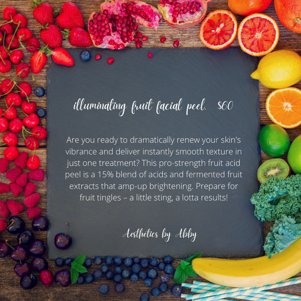 Illuminating Fruit Facial