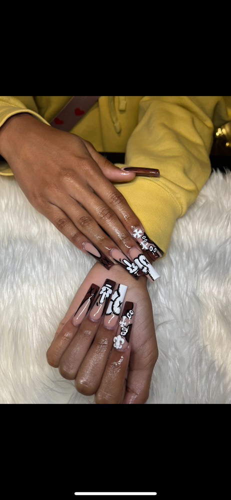 Acrylic Full Set W Design