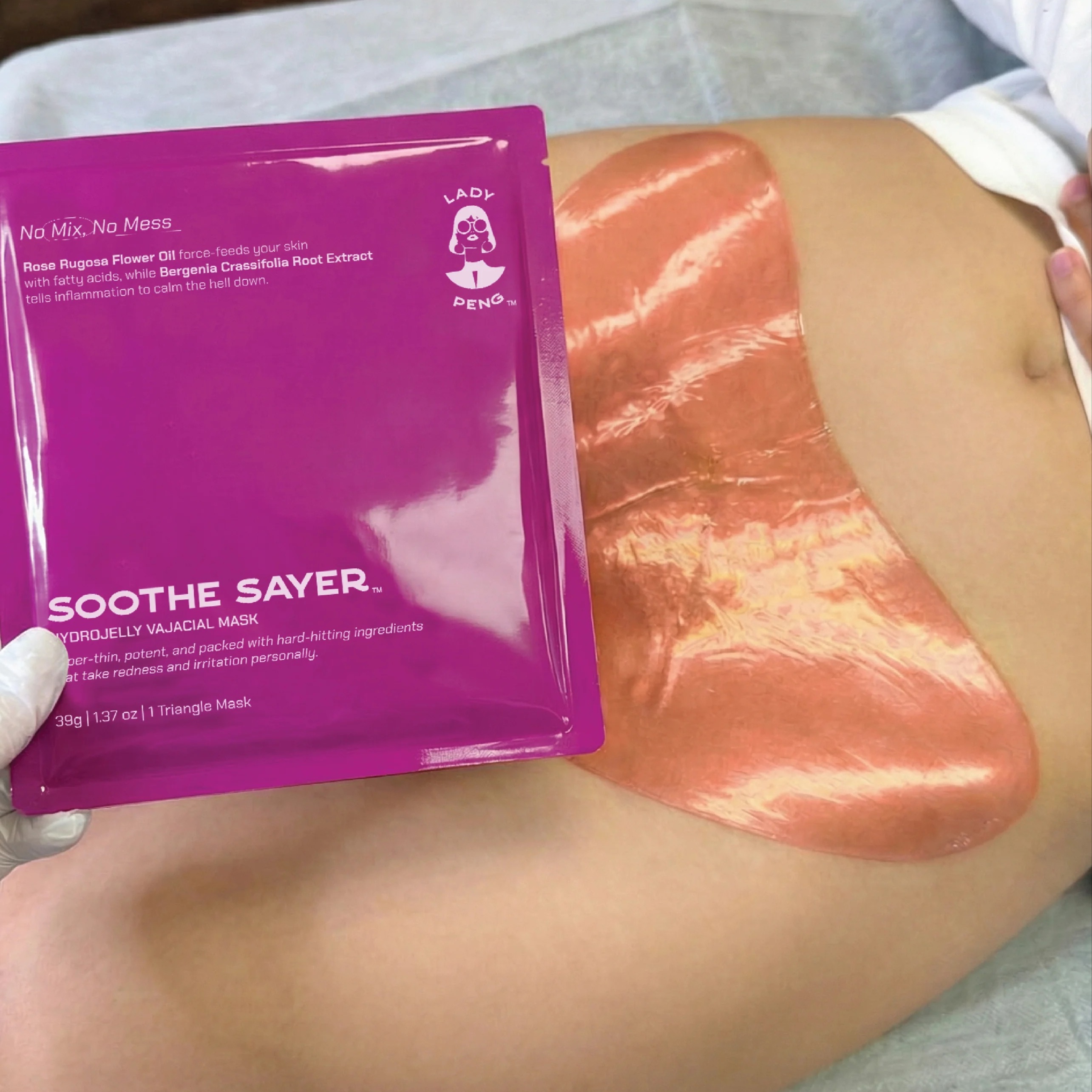 Soothe Sayer Hydrojelly Mask at Enchanted Skin and Wax in Mars Hill, NC