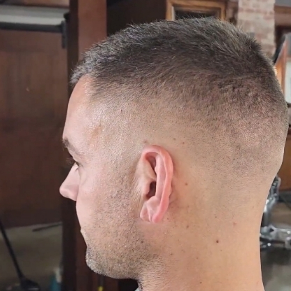 Zero Fade/skin fade at Shear Gods in Quilcene, WA