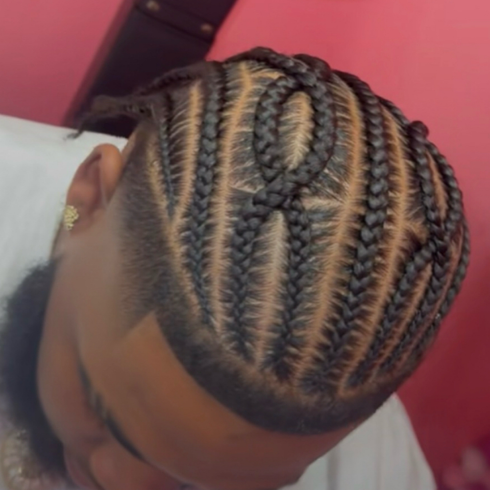 Design Cornrows (Basic Designs Only at Tierra Poole @ “Heart & Sole” in Graham, NC