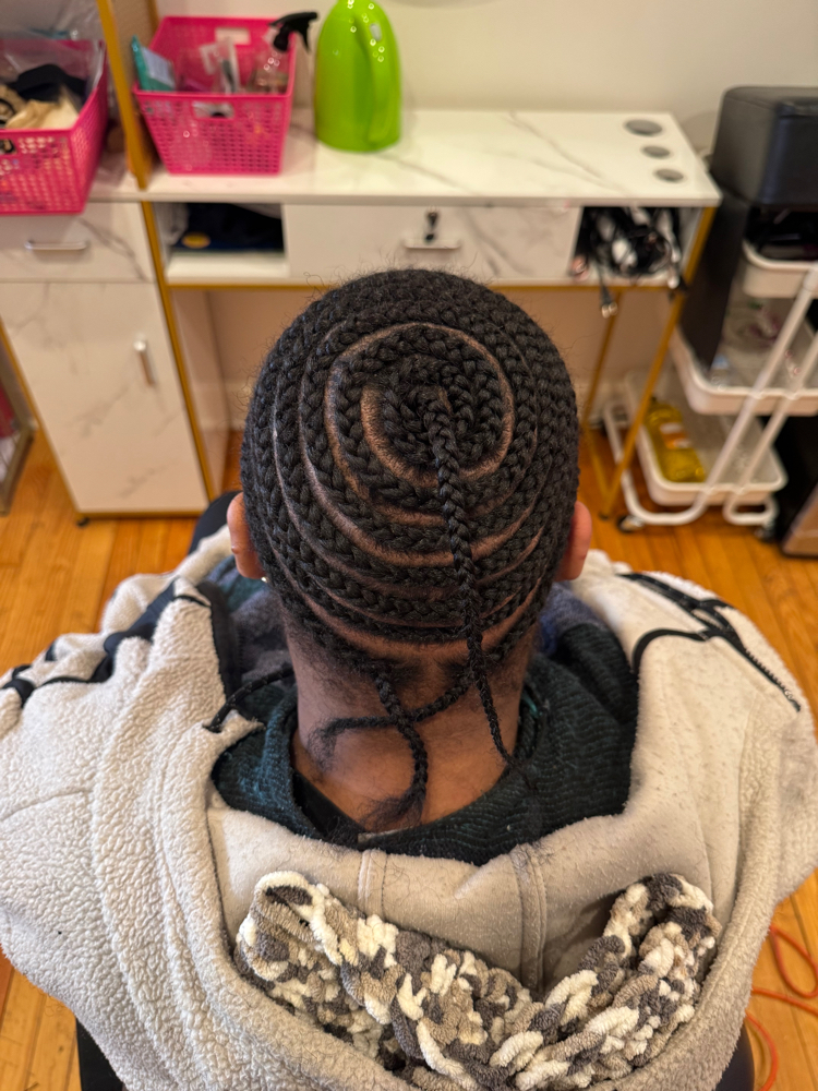 Braid Down For Sew-in