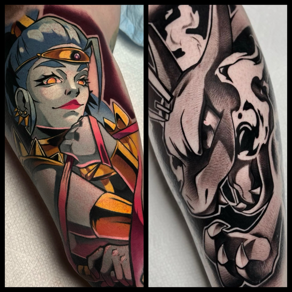 Upper Arm Tattoo - BeeRye