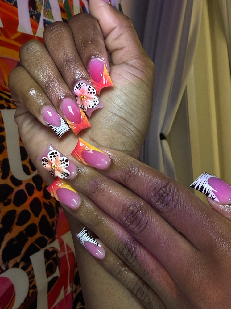 Acrylic Nail Fill at Sorella Haus in Newport News, VA