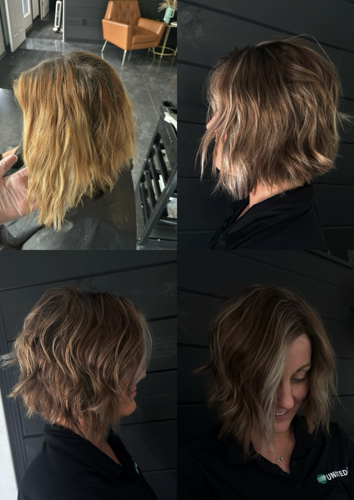 Reverse Balayage/ lowlights