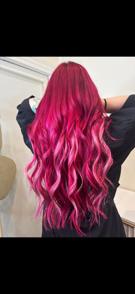 2 Rows Beaded Wefts