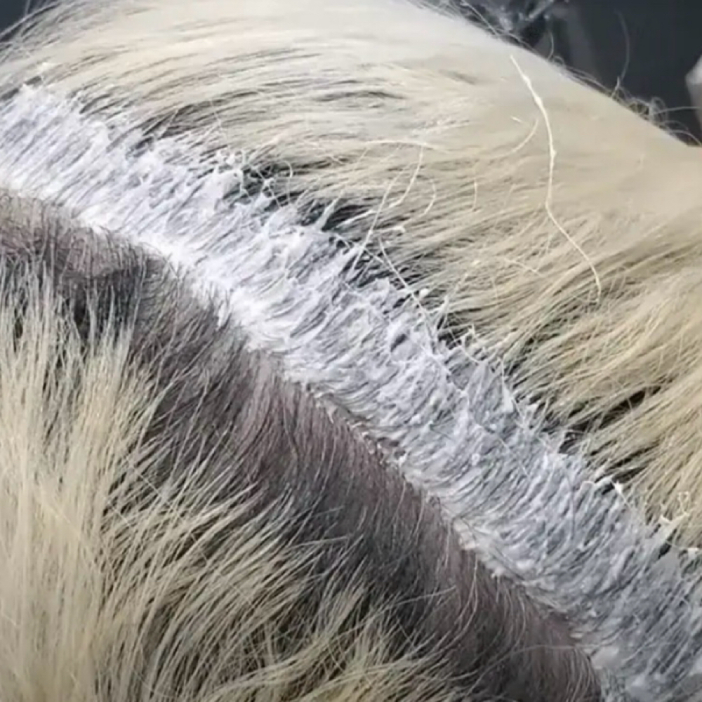 Root Bleach Out at Freeborn Hair Studio in Camden, DE