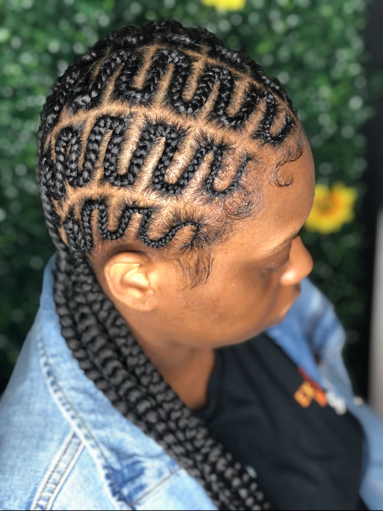 Feed In -Snake Braids