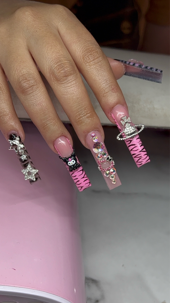 XXL Full Set at Nails By Bianca in Chicago, IL