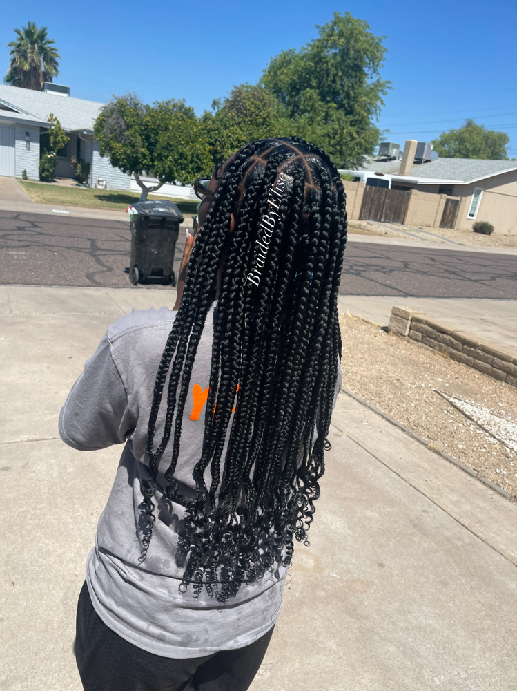 Large boho knotless