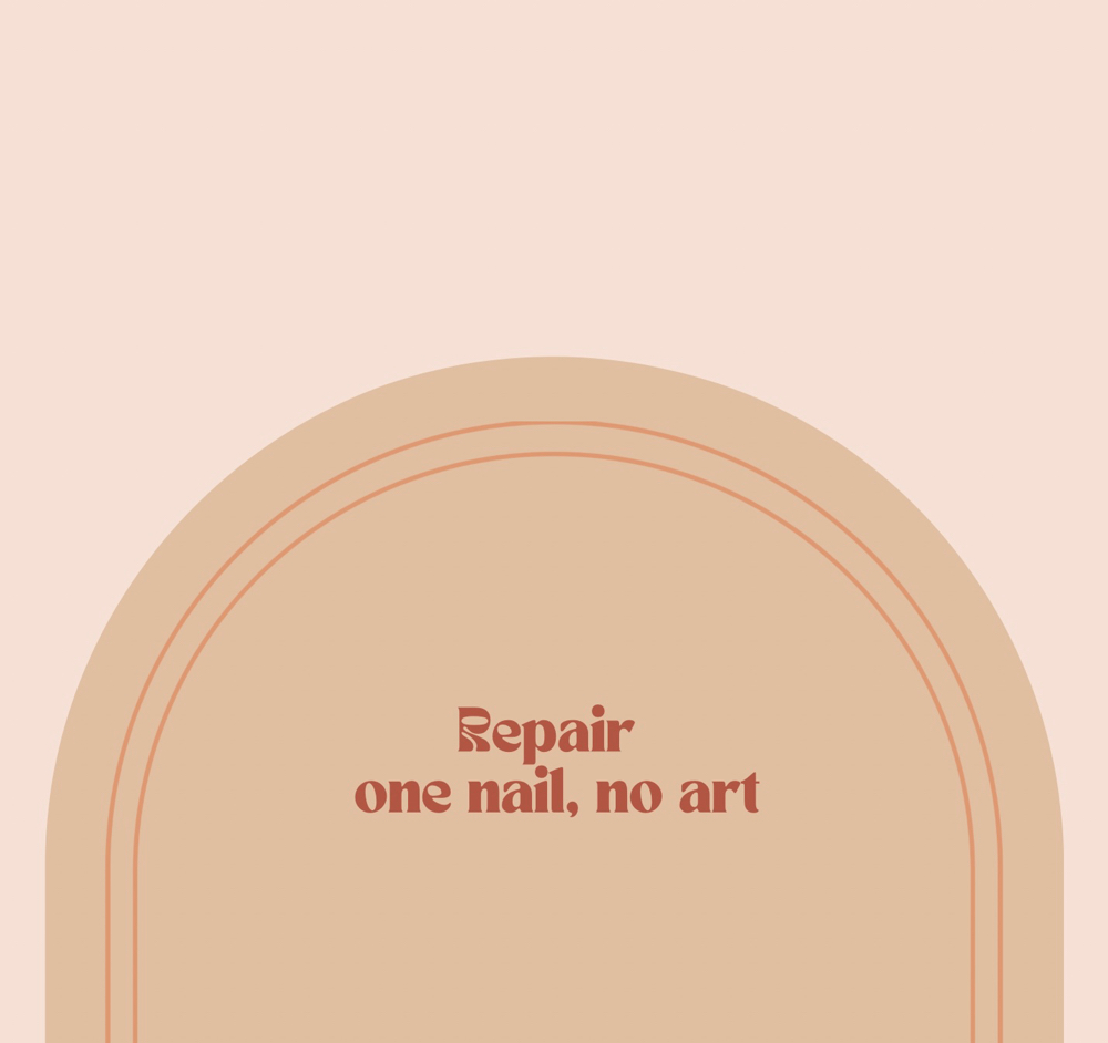 REPAIR- 1 nail, no art