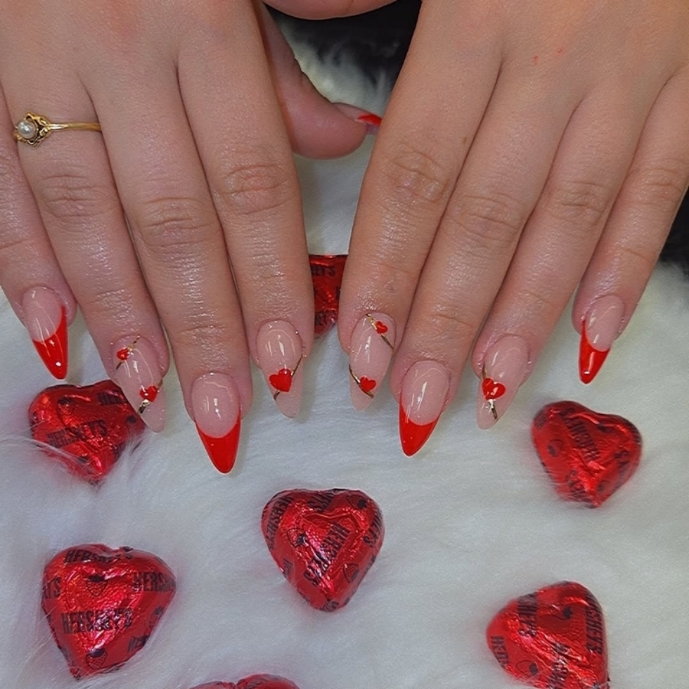 Full Set at Tips&Clips Hair&Nails in lincoln park, MI