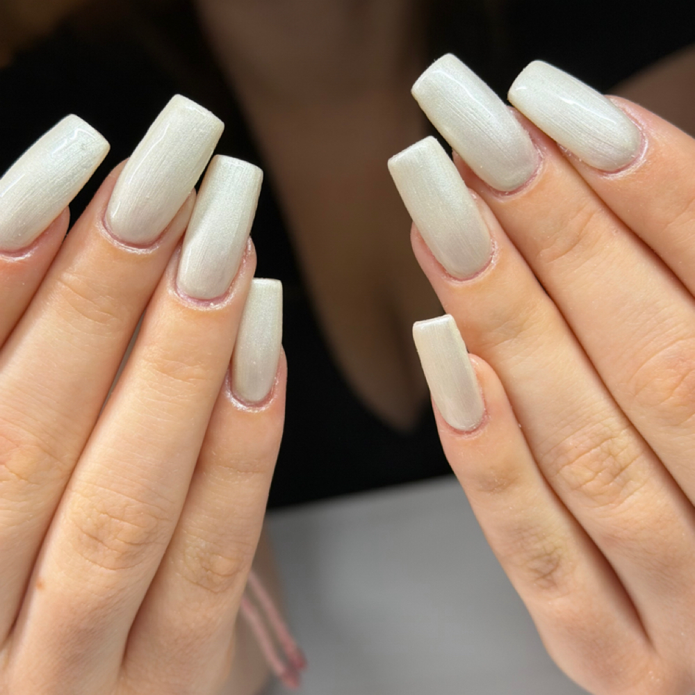 Hard Gel Overlay at Majesty Nail Studio in San Marcos, CA