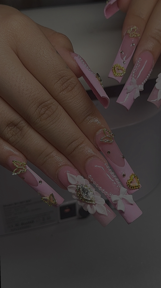 Xxx- long nail set