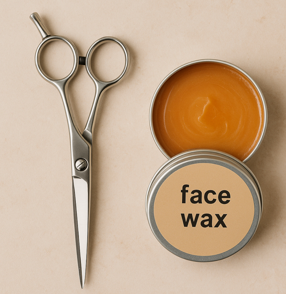 Dry Haircut With a Face wax