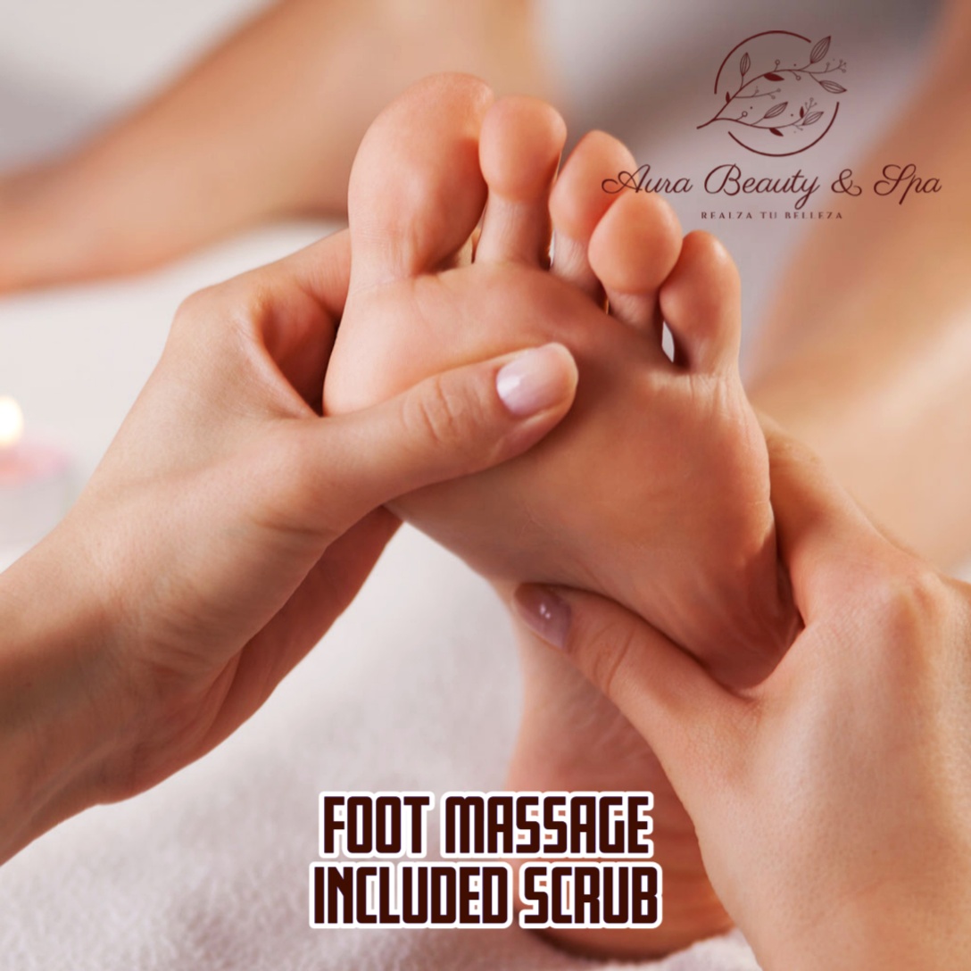 Foot Massage with scrub