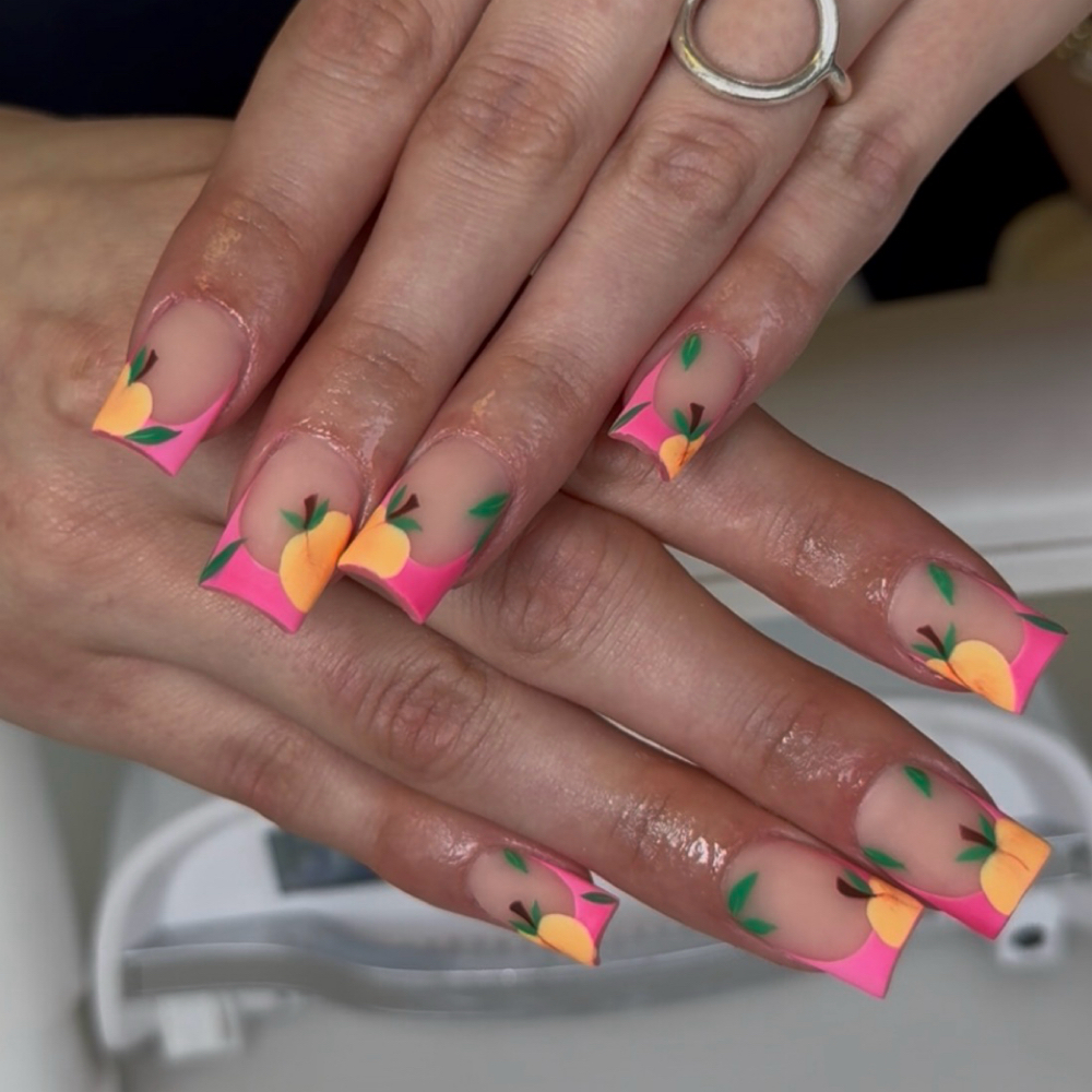 Color Acrylic Fill at Phenomenail in Johnson City, TN