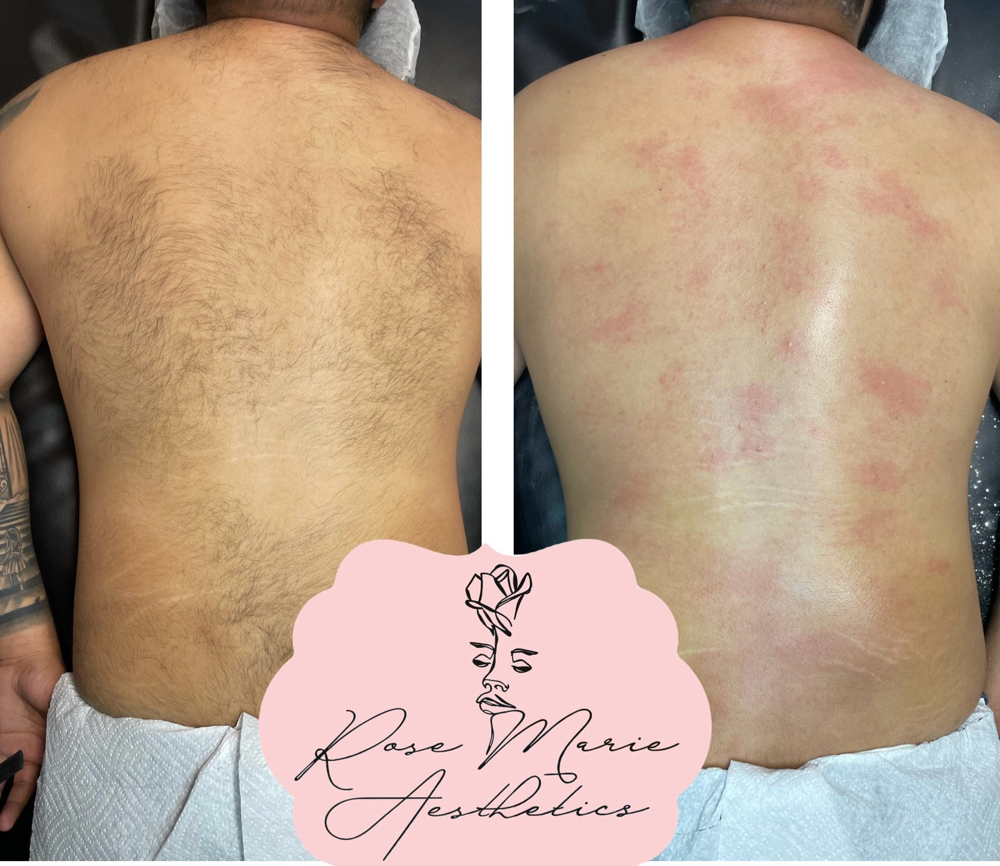 Mens Back Wax